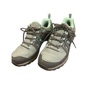Salomon Ellipse CS WP Trekking Hiking Sneakers Size 7.5 Teal